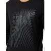 imageRock ampamp Republic Mens Long Sleeve TShirtBlack Abstract Logo