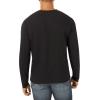 imageRock ampamp Republic Mens Long Sleeve TShirtBlack With Black Logo