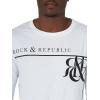 imageRock ampamp Republic Mens Long Sleeve TShirtWhite