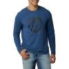 imageRock ampamp Republic Mens Long Sleeve TShirtMidnight Skull