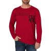 imageRock ampamp Republic Mens Long Sleeve TShirtRed
