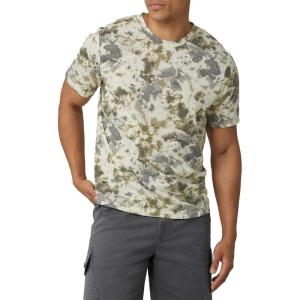 imageRock ampamp Republic Mens Graphic TeeOliveGrayIvory Tie Dye