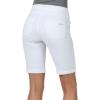 imageRock ampamp Republic Womens Denim Rx Fever Stretch 10quot Bermuda ShortAntidotewhite