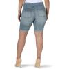 imageRock ampamp Republic Womens Denim Rx Fever Stretch 10quot Bermuda ShortFunky Freshlight Indigo