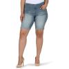 imageRock ampamp Republic Womens Denim Rx Fever Stretch 10quot Bermuda ShortFunky Freshlight Indigo
