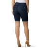 imageRock ampamp Republic Womens Denim Rx Fever Stretch 10quot Bermuda ShortHeart Beat  Dark Indigo