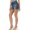 imageRock ampamp Republic Womens Denim Rx Fever Stretch 45quot ShortSymptomaticmedium Indigo Destructed