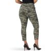 imageRock ampamp Republic Womens Denim Rx Fever Stretch Crop Capri JeanDeliriousgreen Camo