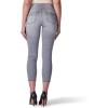 imageRock ampamp Republic Womens Denim Rx Fever Stretch Crop Capri JeanFire  Icegray Destructed