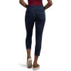 imageRock ampamp Republic Womens Denim Rx Fever Stretch Crop Capri JeanHeart Beatdark Indigo