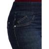 imageRock ampamp Republic Womens Denim Rx Fever Stretch Crop Capri JeanHeart Beatdark Indigo