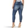 imageRock ampamp Republic Womens Denim Rx Fever Stretch Crop Capri JeanNo Refillsmedium Indigo