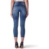 imageRock ampamp Republic Womens Denim Rx Fever Stretch Crop Capri JeanNo Refillsmedium Indigo