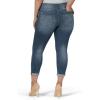 imageRock ampamp Republic Womens Denim Rx Fever Stretch Crop Capri JeanOverdosemedium Indigo Destructed