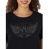 imageRock ampamp Republic Womens Graphic Tee ShirtBlack  Limited Edition Graphic