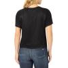 imageRock ampamp Republic Womens Graphic Tee ShirtBlack Metallic Leopard