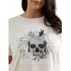 imageRock ampamp Republic Womens Graphic Tee ShirtOff White Rock Rebel