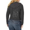 imageRock ampamp Republic Womens Logo Hoodie SweatshirtCharcoal  Monogram Rr Logo