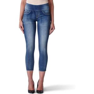 imageRock ampamp Republic Womens Denim Rx Fever Stretch Crop Capri JeanNo Refillsmedium Indigo