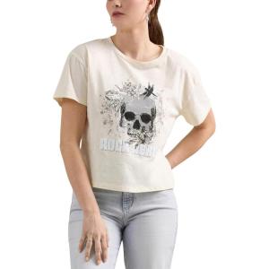 imageRock ampamp Republic Womens Graphic Tee ShirtOff White Rock Rebel