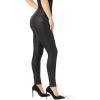 imageRock ampamp Republic Womens Denim Rx Berlin Mid Rise Skinny JeanBlack List  Coated Black