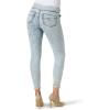 imageRock ampamp Republic Womens Denim Rx Fever Stretch Jean LeggingThank You  Nextlight Indigo Destructed