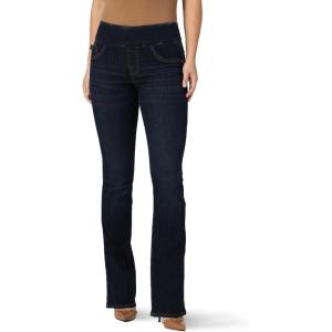 imageRock ampamp Republic Womens Denim Rx Fever Pullon Bootcut JeanHeart Beat  Dark Indigo