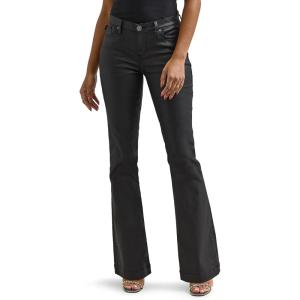 imageRock ampamp Republic Womens Kasandra Mid Rise Bootcut JeanBlack List  Coated Black