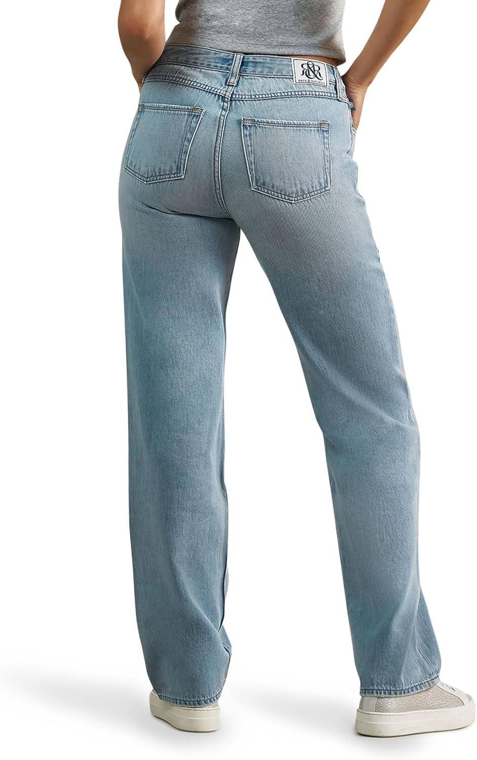 imageRock ampamp Republic Womens Rebel ExBoyfriend JeanOn Fifth