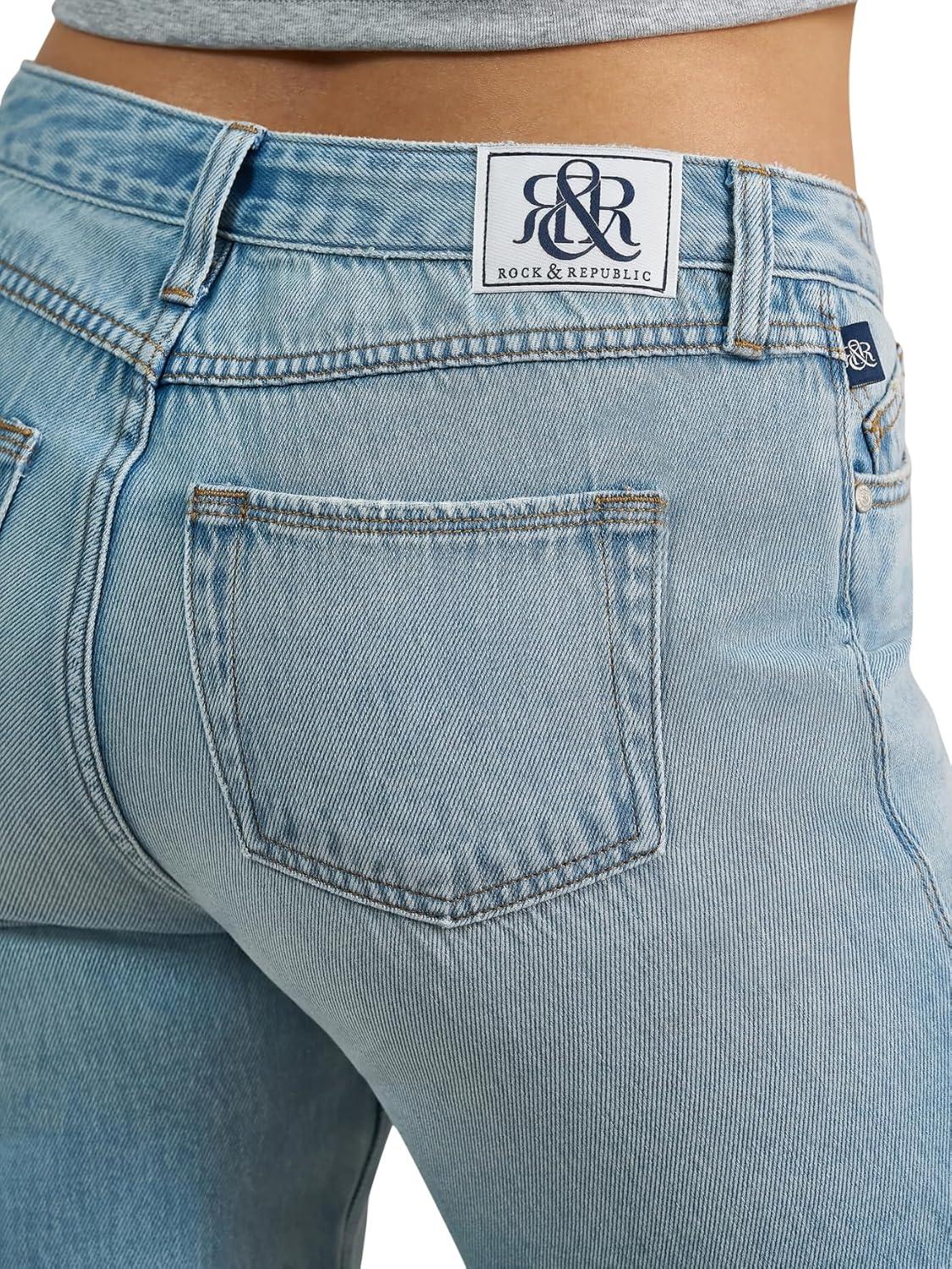 imageRock ampamp Republic Womens Rebel ExBoyfriend JeanOn Fifth