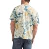 imageRock ampamp Republic Mens Graphic TeeTanBlue Tri Tone Tie Dye